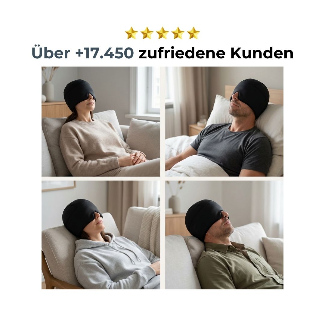 Hot-Cold-Blitz™ – die entspannende Kühl- & Wärmekappe