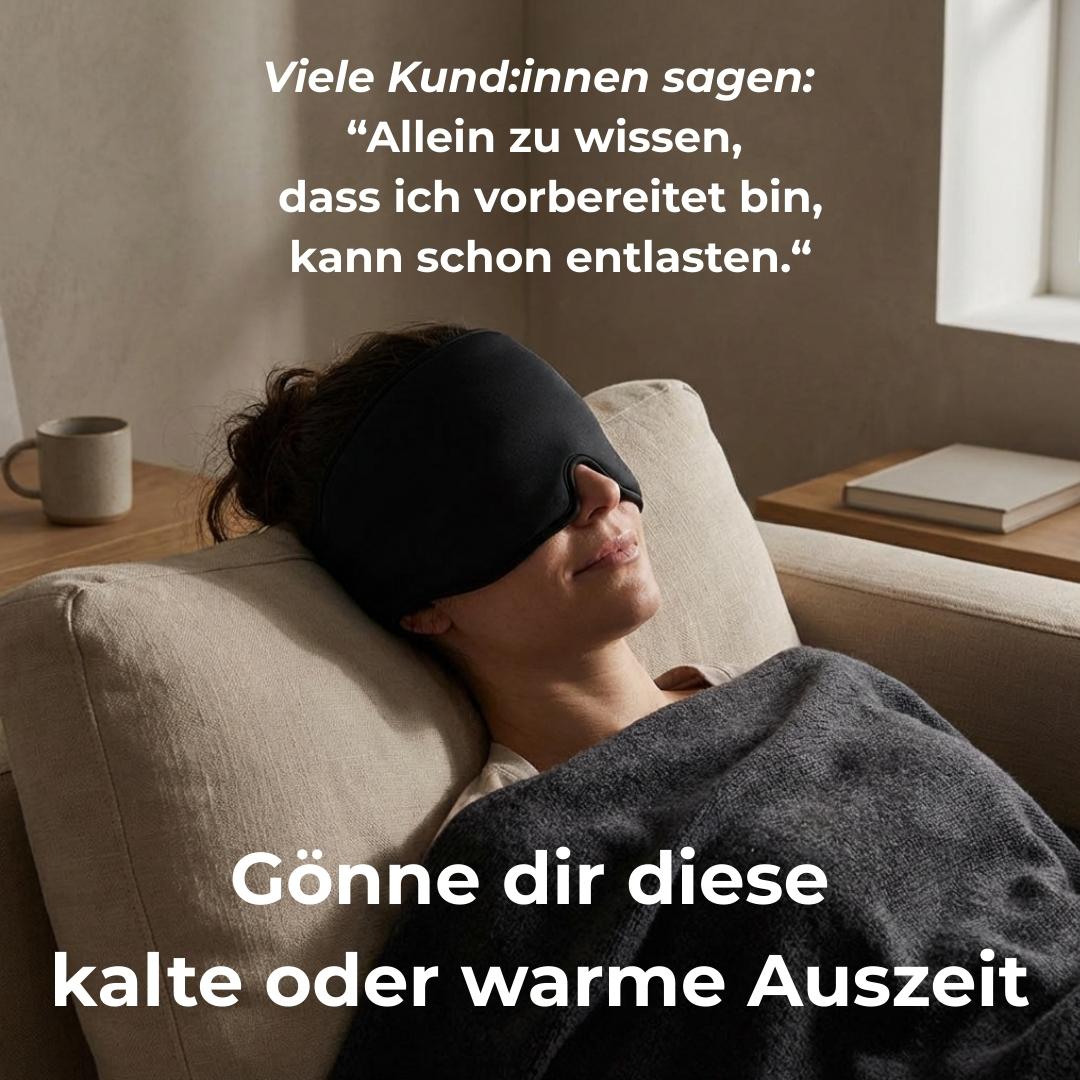 Hot-Cold-Blitz™ – die entspannende Kühl- & Wärmekappe
