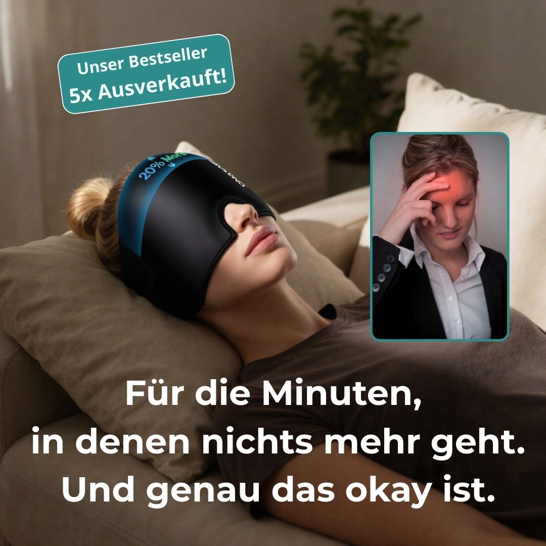 Hot-Cold-Blitz™ – die entspannende Kühl- & Wärmekappe