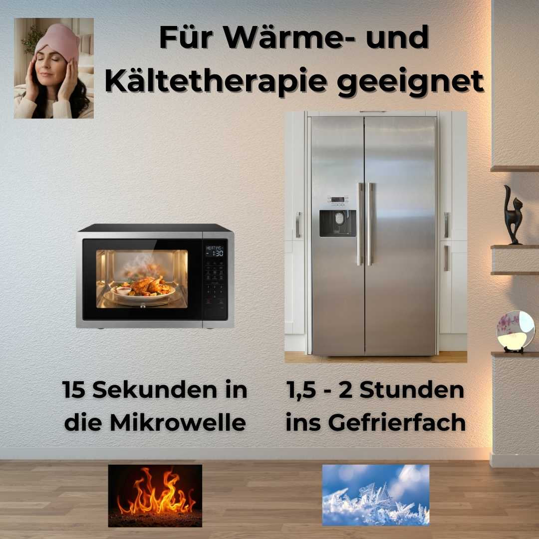 Hot-Cold-Blitz™ – die entspannende Kühl- & Wärmekappe