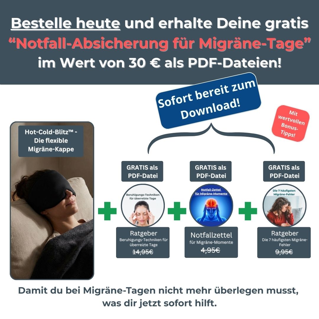 Hot-Cold-Blitz™ – die entspannende Kühl- & Wärmekappe