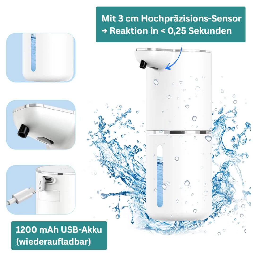 Reini™ Sensor-Schaumseifenspender XL