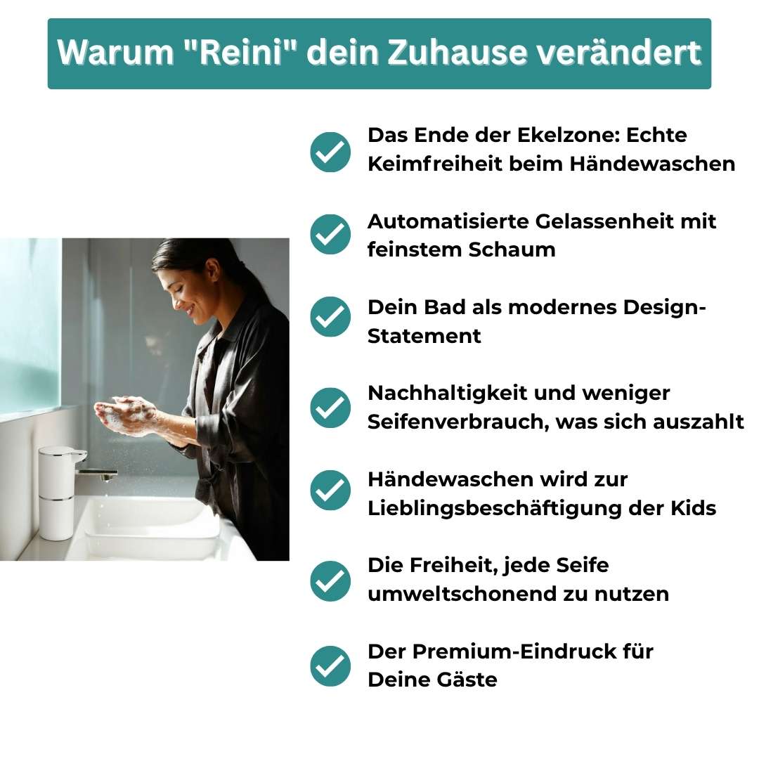 Reini™ Sensor-Schaumseifenspender XL