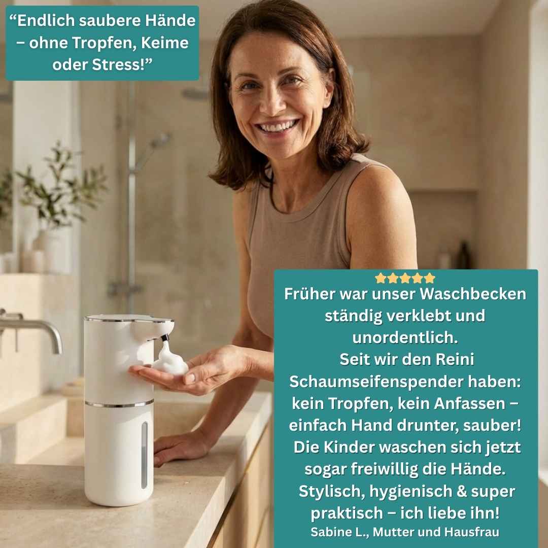 Reini™ - Sensor-Schaumseifenspender XL - bessere Handhygiene ohne Anfassen