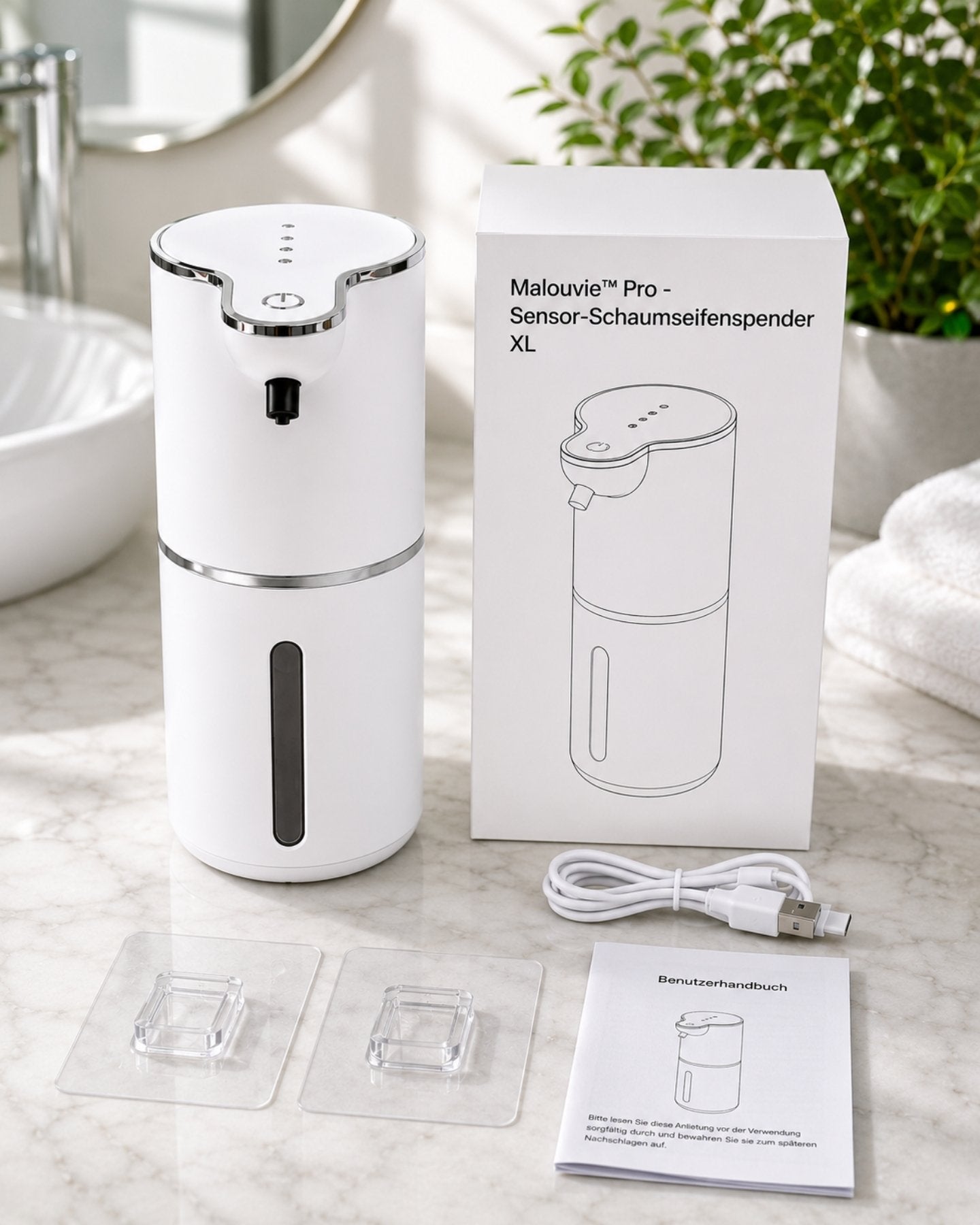 Malouvie™ Pro - Sensor-Schaumseifenspender XL