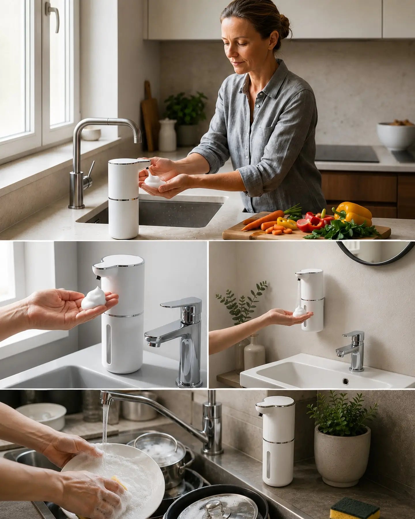 Malouvie™ Reini Pro – Automatischer Schaumseifenspender mit XL-Tank
